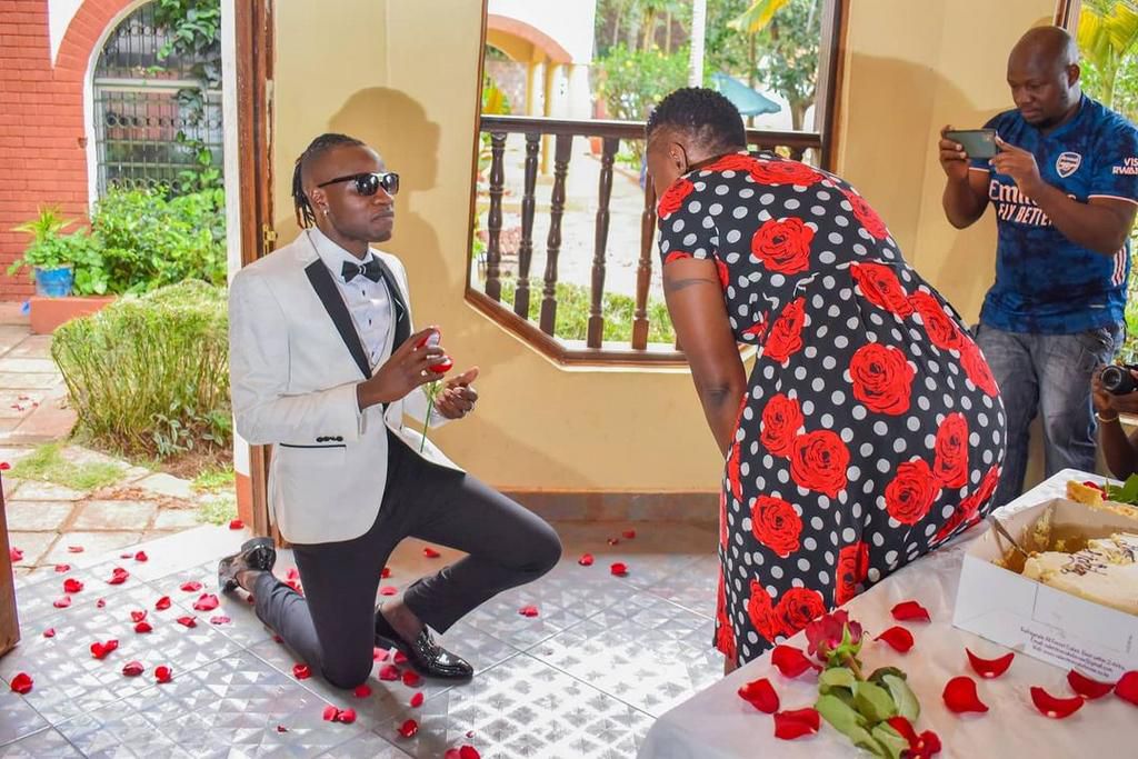 Tears of Joy- Guardian Angel Proposes to his lover Esther Musila (Video)