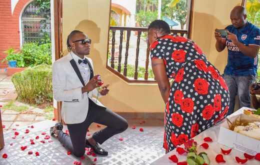 Tears of Joy- Guardian Angel Proposes to his lover Esther Musila (Video)
