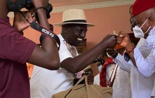 June Ruto's engagement