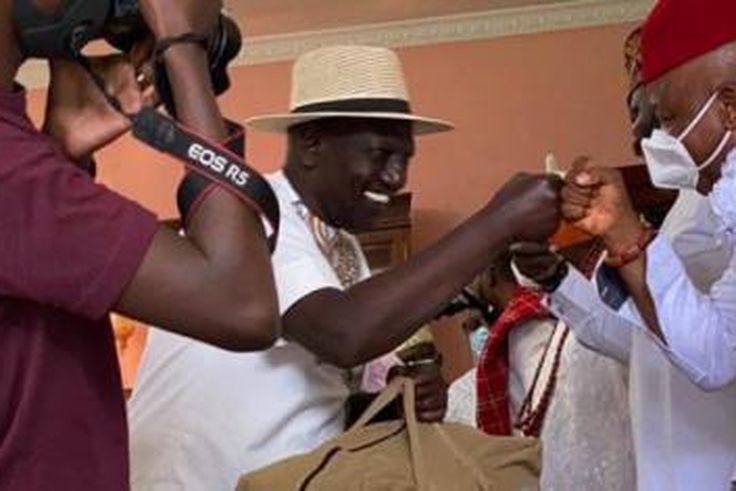 June Ruto's engagement