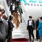 Tanzanian President Samia Suluhu arrives in Kenya