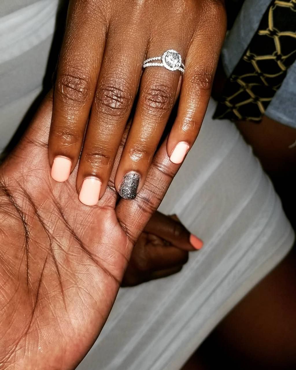 US based Kenyan DJ Shinski proposes to his longtime girlfriend DJ Mochi (Photos)
