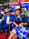 Governor Alfred Mutua and Lillian Nganga