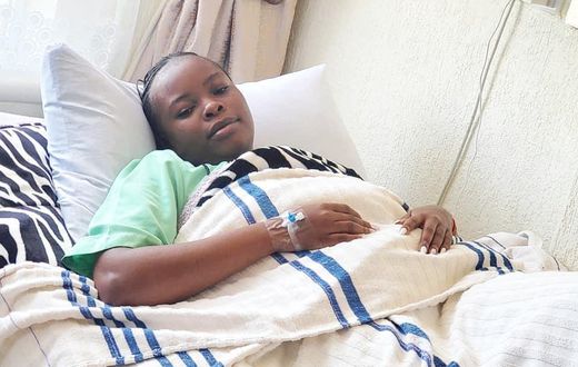 Bahati’s baby mama Yvette Obura hospitalized, Diana gives update