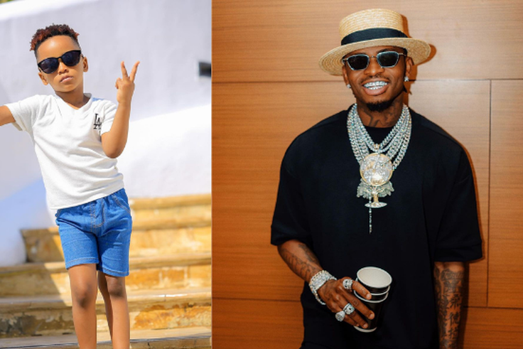 Diamond and son Dylan