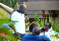 Elgeyo Marakwet Senator Kipchumba Murkomen threw his wife Gladys Wanjiru a birthday party as she turned 40 years old