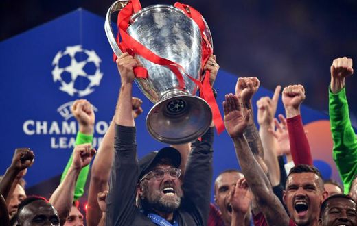 Liverpool manager Jurgen Klopp (centre) reiterated his criticism of a European Super League despite his club being one of 12 clubs behind the breakaway plans