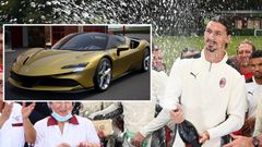 Zlatan Ibrahimovic acquires £400,000 electric Ferrari to mark his 40th birthday