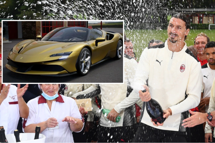 Zlatan Ibrahimovic acquires £400,000 electric Ferrari to mark his 40th birthday