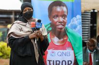 CS Amina Mohamed gives a tribute to the late Agnes Tirop