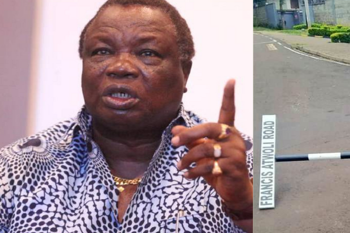 Atwoli's reaction to vandalization of road named in his honor