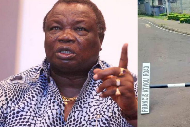 Atwoli's reaction to vandalization of road named in his honor