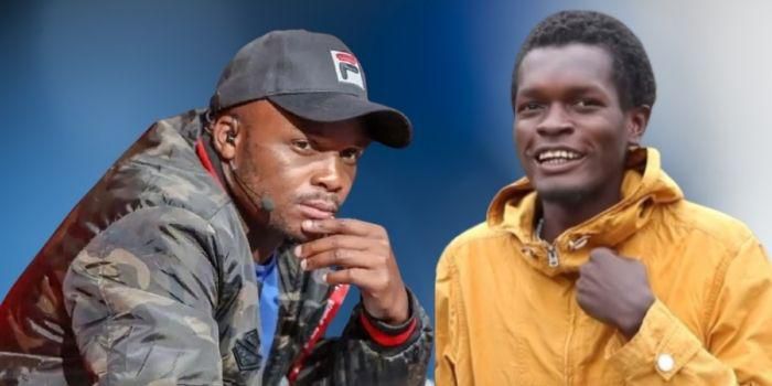 Jalang'o and Vincent Mboya
