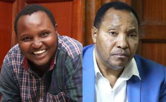 Brian Ndung’u Waititu and his father Ferdinand Waititu