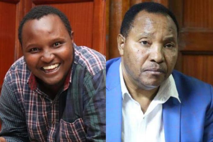 Brian Ndung’u Waititu and his father Ferdinand Waititu