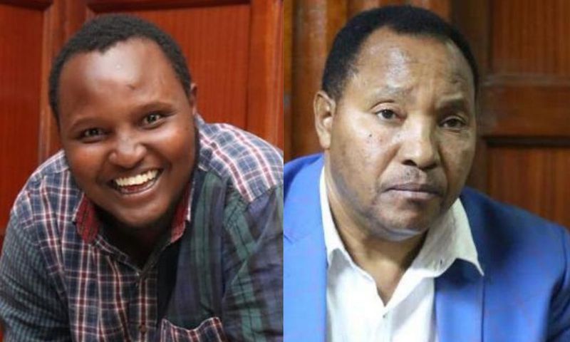 Brian Ndung’u Waititu and his father Ferdinand Waititu
