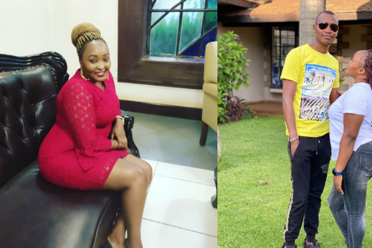 Samidoh with his wife Edday Nderitu