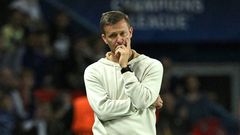 Leipzig's US coach Jesse Marsch rues his side's mistakes at Paris Saint-Germain