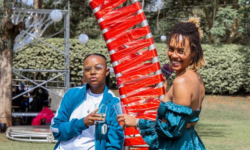 Chiki Kuruka with Makena Njeri