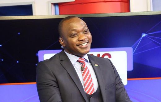 News anchor Ken Mijungu