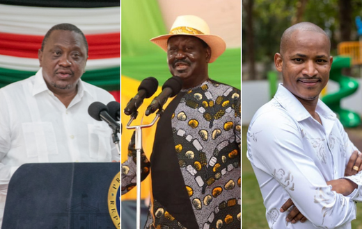Uhuru Kenyatta, Raila Odinga, Babu Owino top Google searches