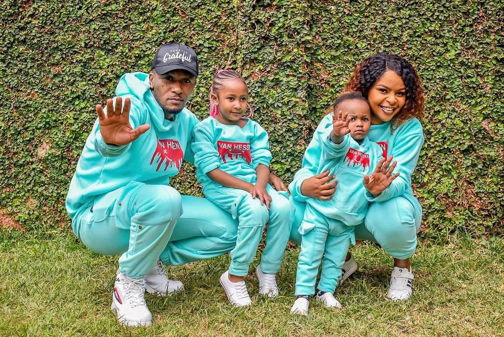 The Muraya's (DJ MO, Size 8, Ladasha and Muraya Jnr)