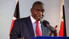 Government Spokesman, Cyrus Oguna