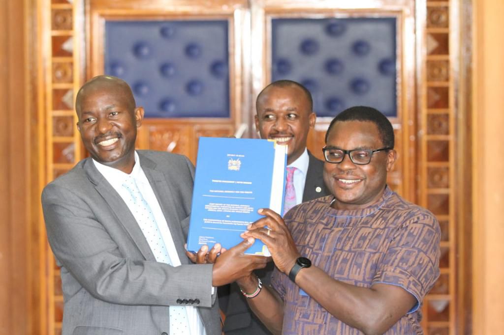 Senate Speaker receives BBI report from Senate Legal Committee
