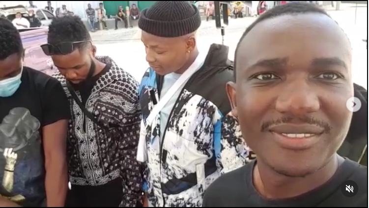 Dr. Eddie with Otile on Location