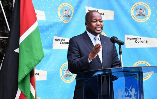 Health CS Mutahi Kagwe