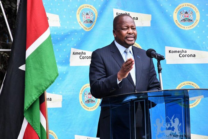 Health CS Mutahi Kagwe