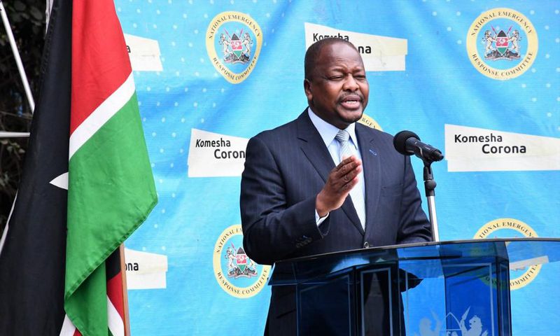 Health CS Mutahi Kagwe