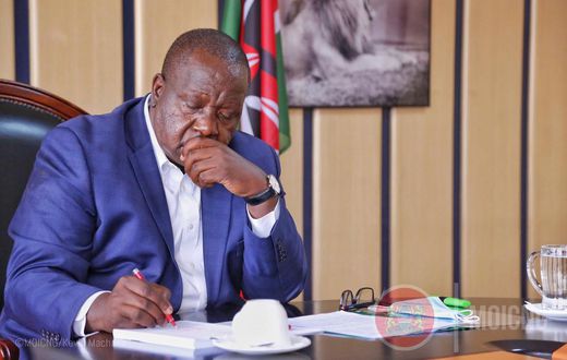 Interior Cabinet Secretary Fred Matiang'i