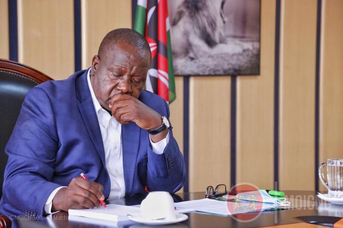 Interior Cabinet Secretary Fred Matiang'i