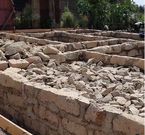 Omosh show off progress of the three-bedroom Houses he is being built