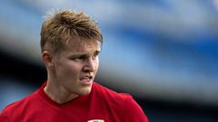 Norway midfielder Martin Odegaard