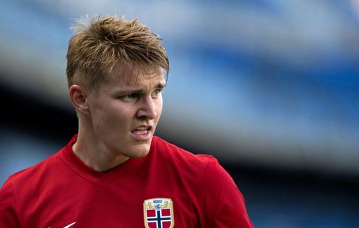 Norway midfielder Martin Odegaard