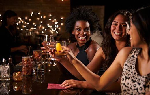 Toasting. Visit DrinkIQ.com for more information on responsible drinking