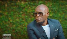 Kenyan musician Daddy Owen during an interview on Churchill Show