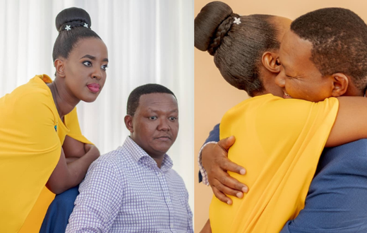 Governor Alfred Mutua and Lillian Nganga during their Happy Days as a Couple