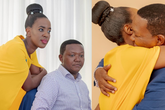 Governor Alfred Mutua and Lillian Nganga during their Happy Days as a Couple