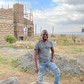 Activist Boniface Mwangi at the construction site of his Machakos family home. The house was invaded on the night of October 20, 2021