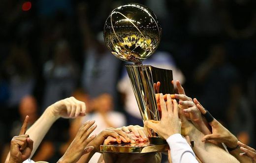 National Basketball Association (NBA) finals trophy. Teams to watch as 2021/2022 season begins