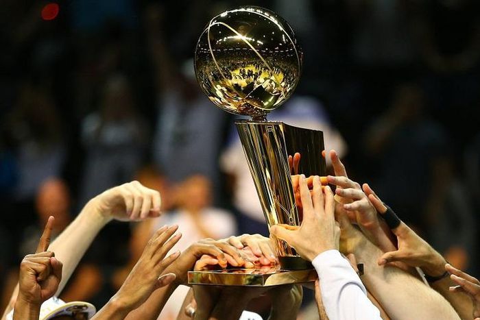National Basketball Association (NBA) finals trophy. Teams to watch as 2021/2022 season begins