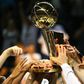 National Basketball Association (NBA) finals trophy. Teams to watch as 2021/2022 season begins