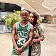 Kenyan rapper Juliani with his girlfriend. former Machakos First Lady Lillian Ng'ang'a