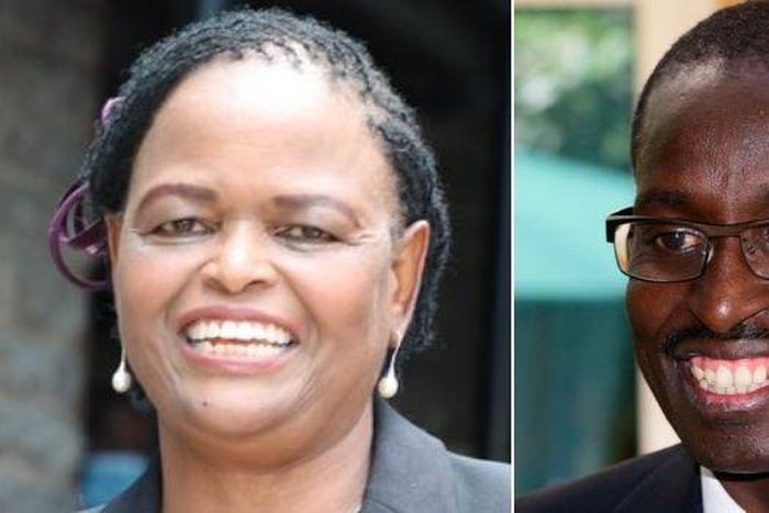 CJ Martha Koome and lawyer Evans Monari