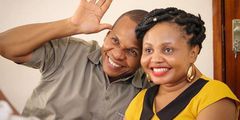 Danson Mungata and his wife Mwanaisha Chidzuga