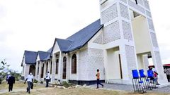 Christ The King Church in Jila built by Ex-Chief of Defence General (Rtd) Samson Mwathethe