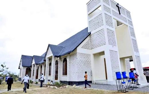 Christ The King Church in Jila built by Ex-Chief of Defence General (Rtd) Samson Mwathethe